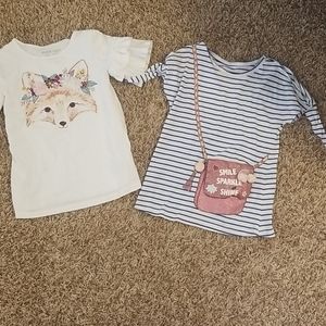Girls 4T ADORABLE Short Sleeve Tops